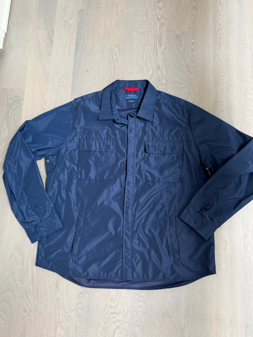 Polo by Ralph Lauren Men’s Navy Lt weight Performance Jacket, Appr fit XXL